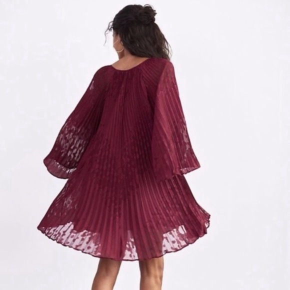 ANTHROPOLOGIE Toulon Pleated Dress - Picture 2 of 10